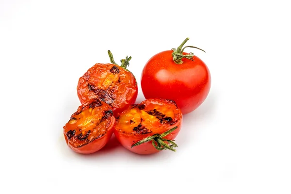 グリルした後赤いトマト — ストック写真