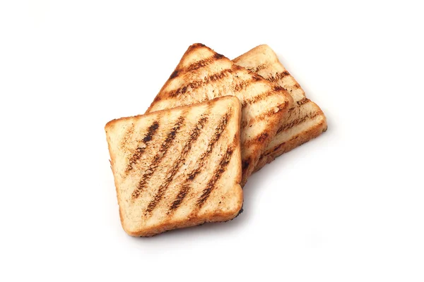 Pane tostato con strisce — Foto Stock