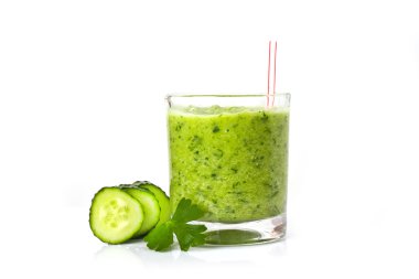 Smoothies - sebze yeşil kokteyl
