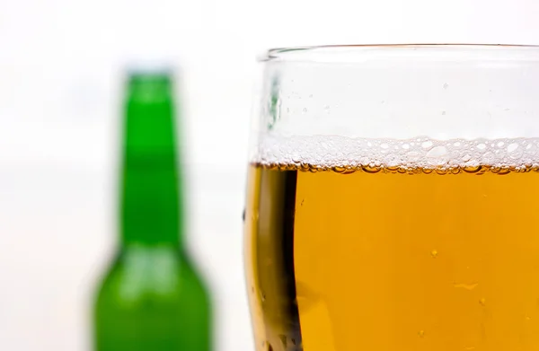 Glass of beer close up — Stock Photo, Image