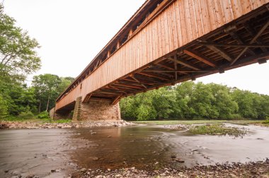 Ladin tepe üstü kapalı köprü