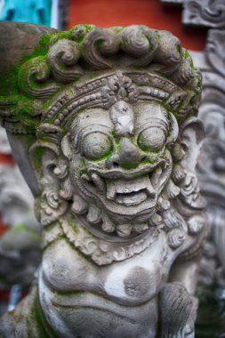 Bali, Endonezya geleneksel balinese heykeli