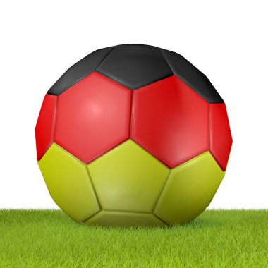 Futbol - Almanya -3 - 3B oluşturma bayrağı