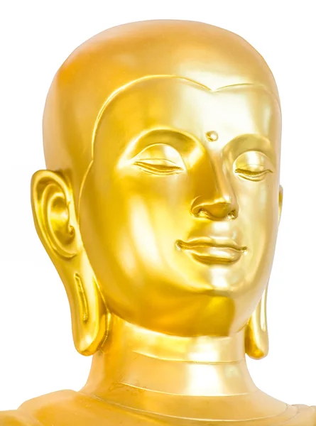 Goldenes Buddha-Gesicht — Stockfoto