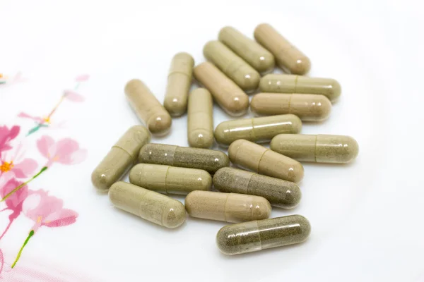 Nature medical in capsules — Stock Photo, Image