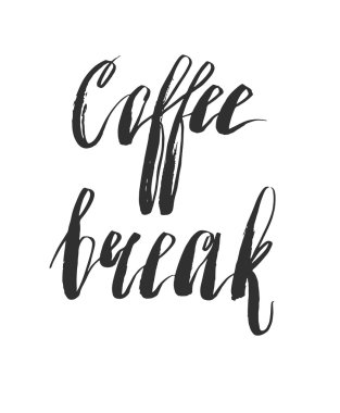 Elle çizilmiş vektör mürekkep el yazısıyla yazılmış yazı faz