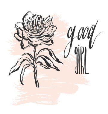 Vektör soyut dokulu illüstrasyon el çekilmiş