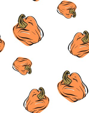 Kabaklarla vektörsüz desen