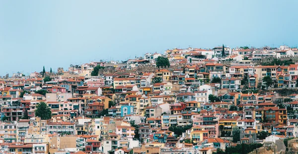 Panorama Flygfoto över staden Thessaloniki — Stockfoto