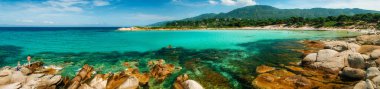 Karidi beach Vourvourou, Sithonia, Yunanistan