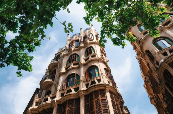 Kan Casasayas art nouveau gebouw in Palma de Mallorca, Balearen, Spanje — Stockfoto