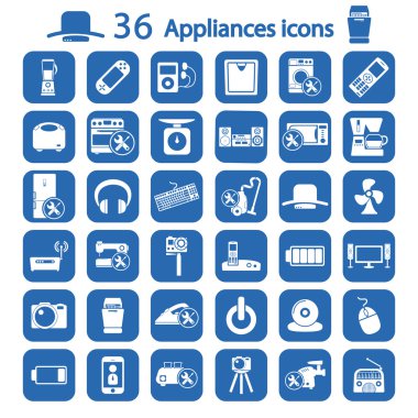 büyük aletleri Icons set