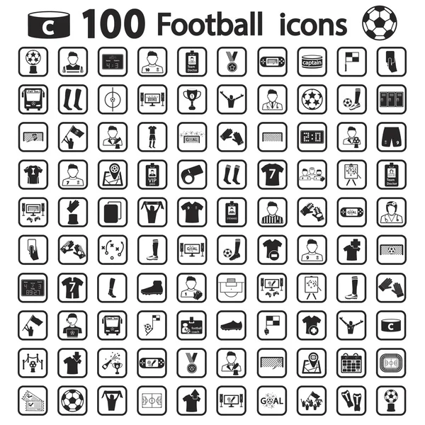 büyük futbol Icon set