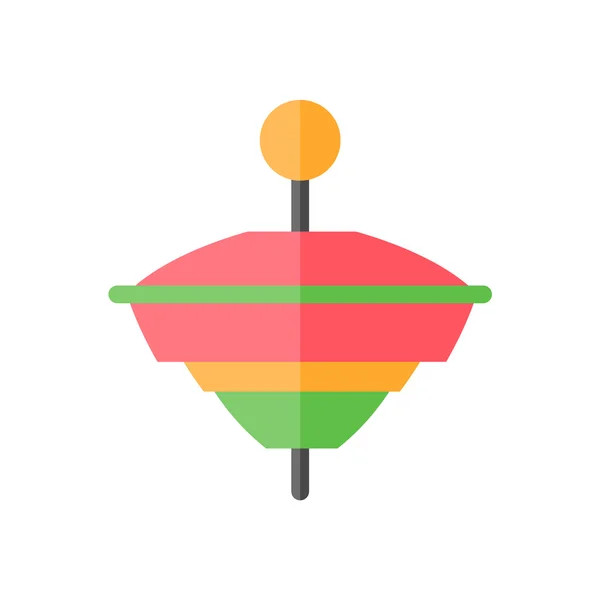 Ikona barevné ploché swing — Stockový vektor