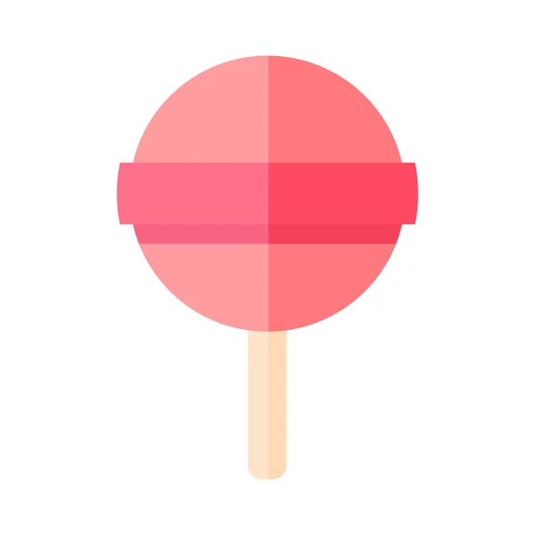 Lollipop flat colorful icon — Stock Vector