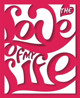 resimde yazı kırmızı zemin üzerine beyaz kağıttan kesilmiş