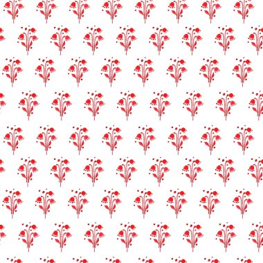 Çiçekler pürüzsüz desen