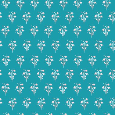 Çiçekler pürüzsüz desen