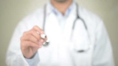 Online Doktor, Doktor şeffaf ekranda yazma