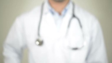Hijyen, şeffaf ekranda yazma doktor