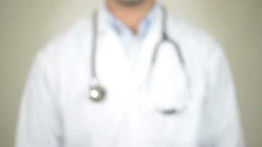 Fitness, şeffaf ekranda yazma doktor