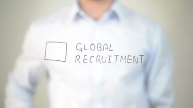 Genel İşe Alma, Şeffaf Ekranda Yazan Adam