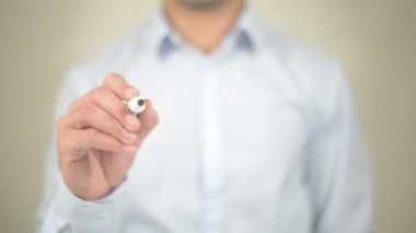 Rekabet, dostum şeffaf ekranda yazma pazarlama