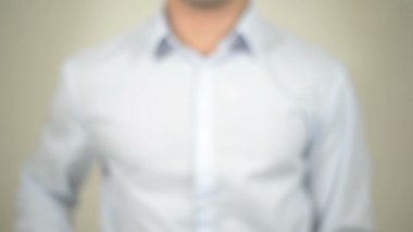 HTML, şeffaf ekranda yazma adam