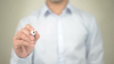 Ne kuralları nelerdir? , adam şeffaf ekran üzerine yazma