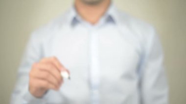 Çevrimiçi Bankacılık, Şeffaf Ekranda Yazan Adam