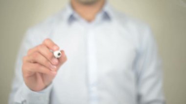 İnsan hakları hukuku, şeffaf ekranda yazma adam