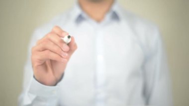 Kahve her zaman iyi bir fikir, şeffaf ekranda yazma adam mı