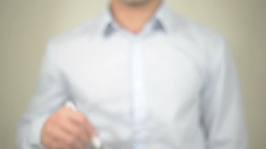 Arabirim, dostum şeffaf ekranda yazma