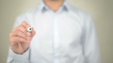 İnsanlık, adam yazma şeffaf ekranda nerede