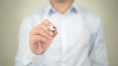 Değişiklik, şeffaf ekranda yazma adam lazım