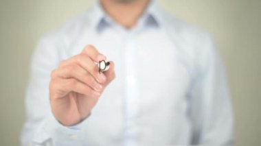 Kodlama, adam şeffaf ekranda yazma programı