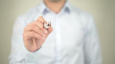 Veri Eşzamanlaması, Şeffaf Ekranda Yazan Adam