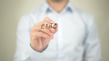 Kurumsal Kaynak Yönetimi , şeffaf duvara adam yazma