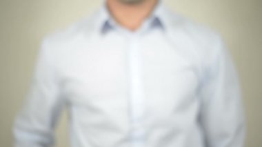 Web sohbet, şeffaf duvarda yazılı