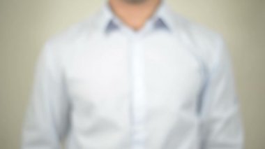 Finansman, şeffaf ekranda yazma