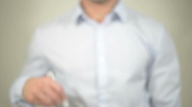 Özgürlük, şeffaf ekranda yazma
