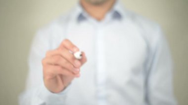 Dönüşüm pazarlama, şeffaf ekranda yazma