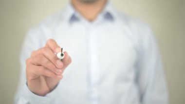 Infographics, şeffaf ekranda yazma