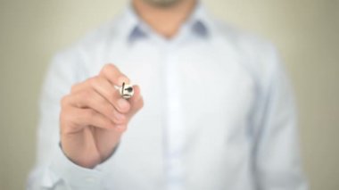Ecnrypted IP-trafik, şeffaf ekranda yazma