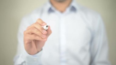 Pazarlama Bağlantısı , Şeffaf Ekranda Yazma