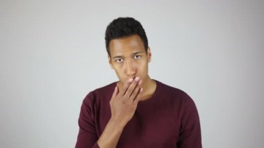 Öpücük uçan, aşk ifade etme, genç adam tarafından jest