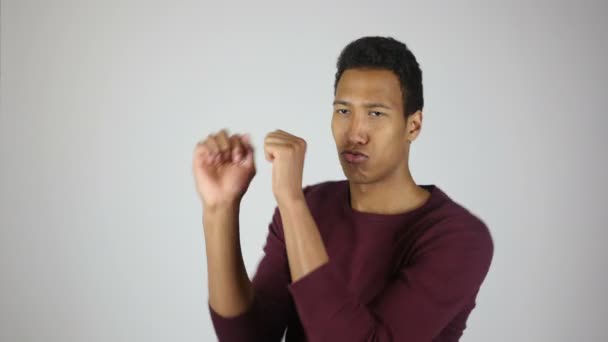 젊은 남자 댄스, 재미 — 비디오