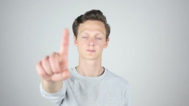 Teklif, izin, reddetme adam izole jest