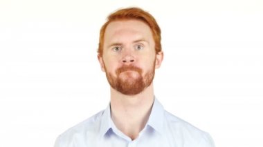 Depresif, üzgün genç işadamı