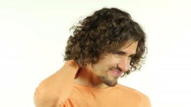 Güvenilir bir gülümseme ile başarılı bir iş adamı portresi